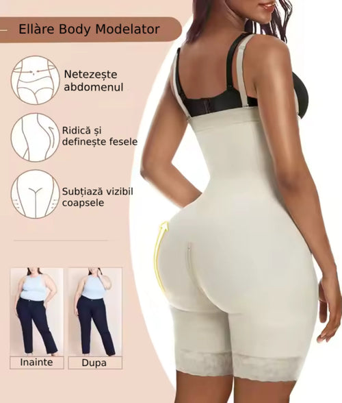 Corset Modelator BodyGlow™, Cu Efect de Compresie